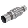 FORTLUFT 4401081 Exhaust Flex Connector with Extension Pipes 2.00''x6.00''x10.00'' Stainless Steel
