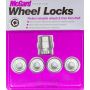 McGard Wheel Lock Nut Set - 4pk. (Under Hub Cap / Cone Seat) M12X1.5 / 19mm & 21mm Hex / .775in. L