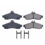 PowerStop 17-628 PowerStop - Z17 Low-Dust Ceramic Brake Pads with Hardware