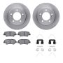 Dynamic Friction 6512-03322 Rotor Kit