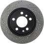 Stoptech 127.34139R Slotted & Drilled Sport Brake Rotor