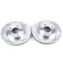 PowerStop JBR762XPR PowerStop Evolution Performance Drilled, Slotted & Plated Brake Rotor Pair