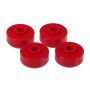 Prothane 63-82 Chevy Corvette Rear Spring Cushions - Red