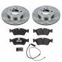 PowerStop TDSK867 Track Day Spec High-Performance Brake Pad and Rotor Kit