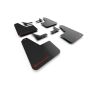 Rally Armor MF128-UR-BLK-RD Black Mud Flap/Red Logo