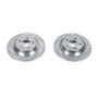 PowerStop JBR1356XPR PowerStop Evolution Performance Drilled, Slotted & Plated Brake Rotor Pair