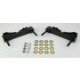 Wilwood 249-10957L/R Brackets (2) - w/Mounting Kit -W4A - P-Brake Kit 14in Rotor