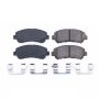 PowerStop 17-1374 PowerStop - Z17 Low-Dust Ceramic Brake Pads with Hardware