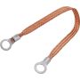 ALLSTAR PERFORMANCE ALL76330-24 Copper Ground Strap 24in w/ 3/8in Ring Terminals