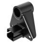 RockJock RJ-251200-1 Left Rear Antirock Sway Bar Frame Bracket - Steel (Fits RJ-256200-101 / 103)