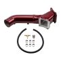 Wehrli WCF100615-GB 01-04 Chevrolet Duramax LB7 S300/S400 Single Turbo 3in Y-Bridge Kit - Gloss Black