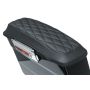 Mustang Motorcycle 77636 Mustang 93-13 Harley FL Touring Saddlebag Lid Covers Diamond Stitch - Black