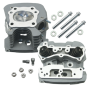 S&S Cycle 106-4277 1999+ Super Stock 79cc Cylinder Head Kit - Silver