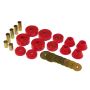 Prothane 67-72 Chevy C10 Body Mount Kit - Red