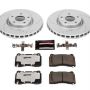 PowerStop K7290-26 Z26 Street Performance Ceramic Brake Pad and Drilled & Slotted Rotor Kit