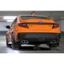 Rally Armor MF92-UR-BLK/OR-X Black Mud Flap/Orange Logo