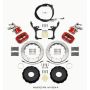 Wilwood 140-15034-R Dynapro Radial4 / MC4 Rear Kit 12.88 Red 2006-15 Miata w/Lines & Cables