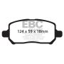 EBC Brakes DP31660C Redstuff Ceramic Low Dust Brake Pads
