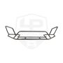 LP Aventure FLP-OBA-18-GUARD-B-B 18-19 Subaru Outback Big Bumper Guard - Bare