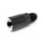 Torque Solution Push-On Quick Disconnect Adapter Fitting: 5/16in SAE to -6AN Male Flare