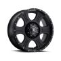 ICON 1020908150SB Shield 20x9 8x170 0mm Offset 5in BS 125.2mm Bore Satin Black Wheel