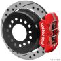 Wilwood 140-16406-DR Ford Explorer 8.8in Rear Axle Dynapro Disc Brake Kit 11in Drilled/Slotted Rotor -Red Caliper