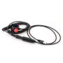 Rugged Radios PTT-CS-3-QD Push to Talk (PTT) 3 Ft. Adapter for PTT-HM-QD and PTT-VM-QD