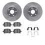 Dynamic Friction 7512-76113 Rotor Kit