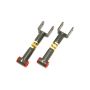 BMR Suspension UTCA002H Upper Control Arms, DOM, On-car Adjustable, Poly Bushings, Extended Length