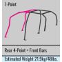 Cusco 566 261 L Chro-moly Roll Cage 4 Passenger 7P CZ4A (S/O / No Cancel)