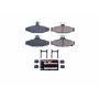 PowerStop Z23-413 PowerStop - Z23 Daily Driver Carbon-Fiber Ceramic Brake Pads with Hardware Kit