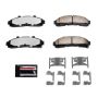 PowerStop Z36-652 PowerStop - Z36 Truck and SUV Carbon-Fiber Ceramic Brake Pads with Hardware Kit