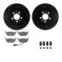 Dynamic Friction 8512-74028 Rotor Kit