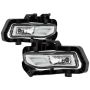 SPYDER 5087072 OEM Style Fog Lights W/OEM Fit Switch - Clear