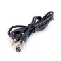 Rugged Radios CS-IPHONE-6P IPhone 3.5mm 4C Plug Connect Cable for Intercom AUX Port