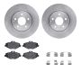 Dynamic Friction 6612-63278 Rotor Kit