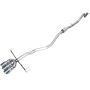 AWE Tuning 3020-52335 2024 Acura Integra Type S DE5 FWD Track Edition Exhaust w/ Triple Chrome Silver Tips