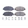 PowerStop 17-1654 PowerStop - Z17 Low-Dust Ceramic Brake Pads with Hardware