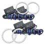 Oracle Lighting 2503-334 SMD Halo Kit, ColorSHIFT(tm) - No Controller