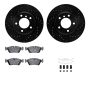 Dynamic Friction 8512-31045 Rotor Kit