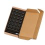Rays W171215B6H M12x1.50 6 Hole 24pc Lock & Nut Set - Black