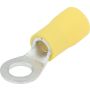 ALLSTAR PERFORMANCE ALL76053 Ring Terminal #10 Hole Insulated 12-10 20pk
