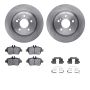 Dynamic Friction 6612-63366 Rotor Kit