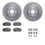 Dynamic Friction 6512-76521 Rotor Kit