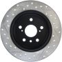 Stoptech 127.44188L Sport Drilled & Slotted Rotor - Rear Left