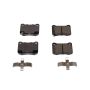 PowerStop 17-1366 PowerStop - Z17 Low-Dust Ceramic Brake Pads with Hardware