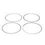 Wiseco 10000ZV Wiseco Piston Ring Set, 4 Cycle, 100.00 MM Bore