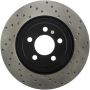 Stoptech 128.63061L Drilled Sport Brake Rotor