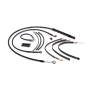 Burly Brand B30-1241 Control Kit 16in Gorilla - Black