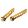 Skunk2 01-05 Honda Civic Gold Anodized Rear Lower Control Arm (Includes Socket Tool)